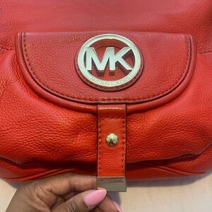 Michael Kors Vibrant Red Shoulder Bag